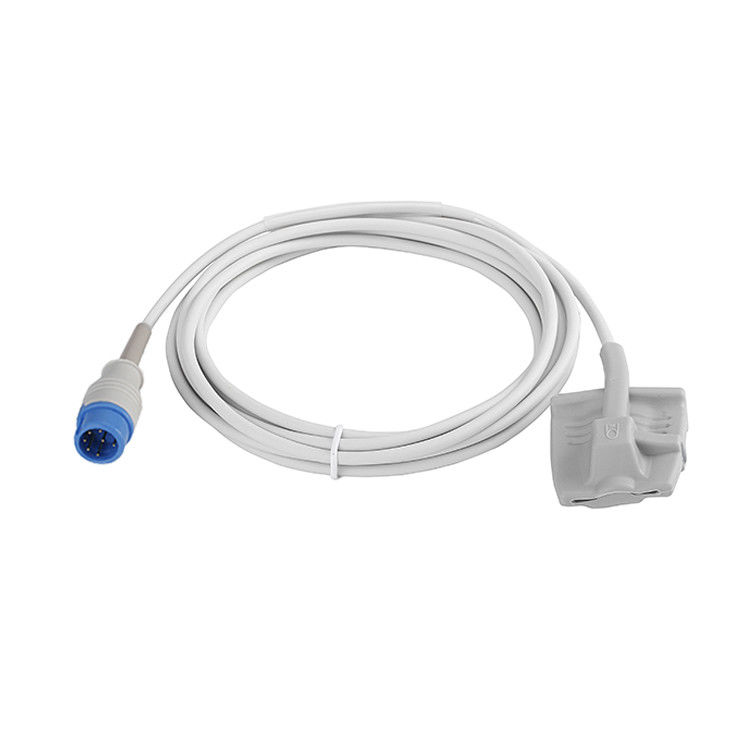 Mindray Silicone herbruikbare Spo2 Sensor 7 Pins voor volwassenen Finger Clip Connector