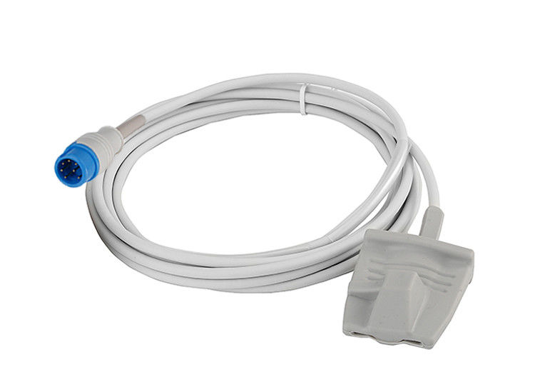 Mindray Silicone herbruikbare Spo2 Sensor 7 Pins voor volwassenen Finger Clip Connector