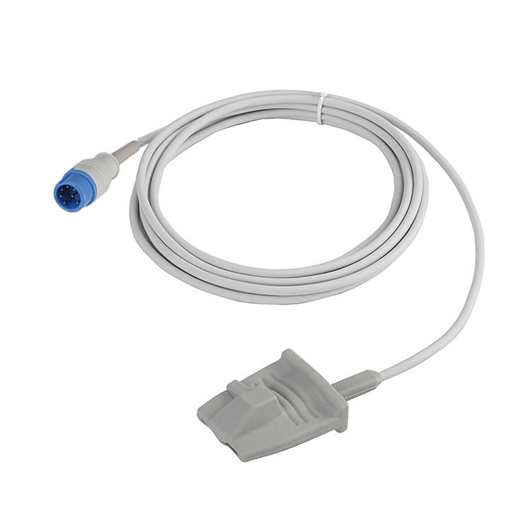 Mindray Silicone herbruikbare Spo2 Sensor 7 Pins voor volwassenen Finger Clip Connector