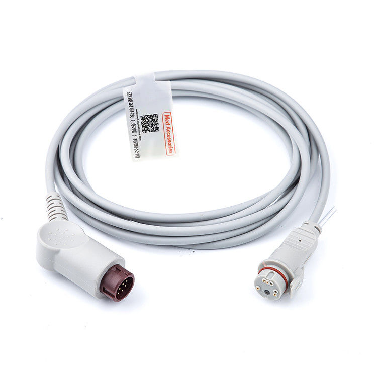 Stabiel 12 pin IBP Adapter Kabel Onskadelijk Praktisch Compatibel HP To Transducer BD Connector