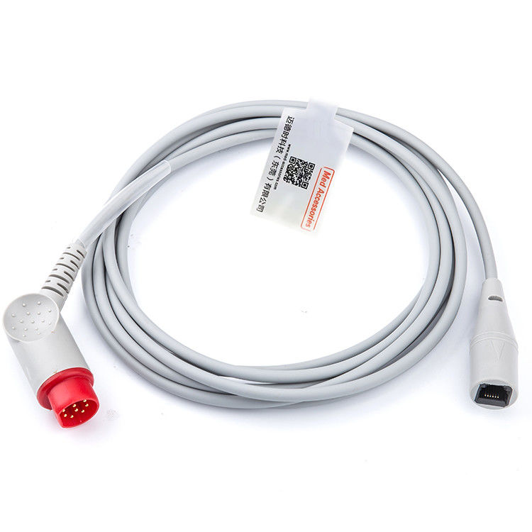 Praktische kabel IBP Compatible Mindray To MX 12 pin Multi Function Grijze kleur