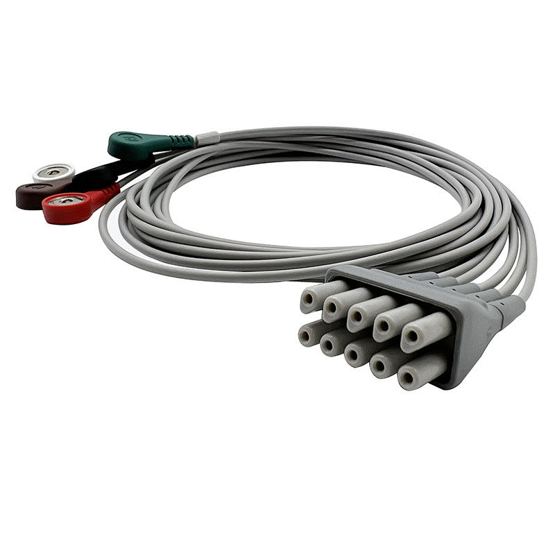 9293-059-50 Welch Allyn EKG Lead Set, 3 of 5 Draadknappunten