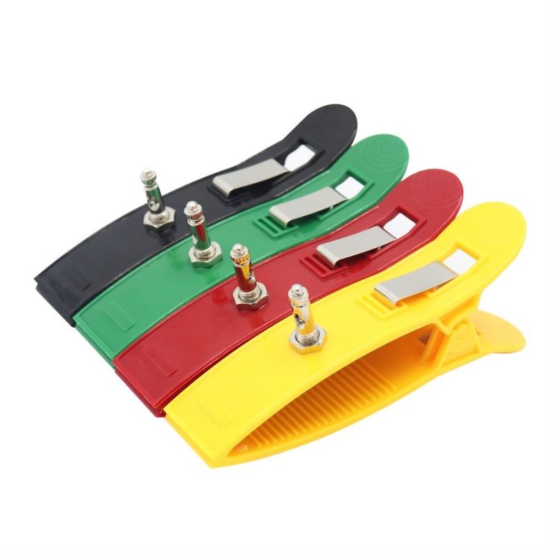 Elektroden EKG EKG-machine accessoires Limb Clamp herbruikbaar Multicolor
