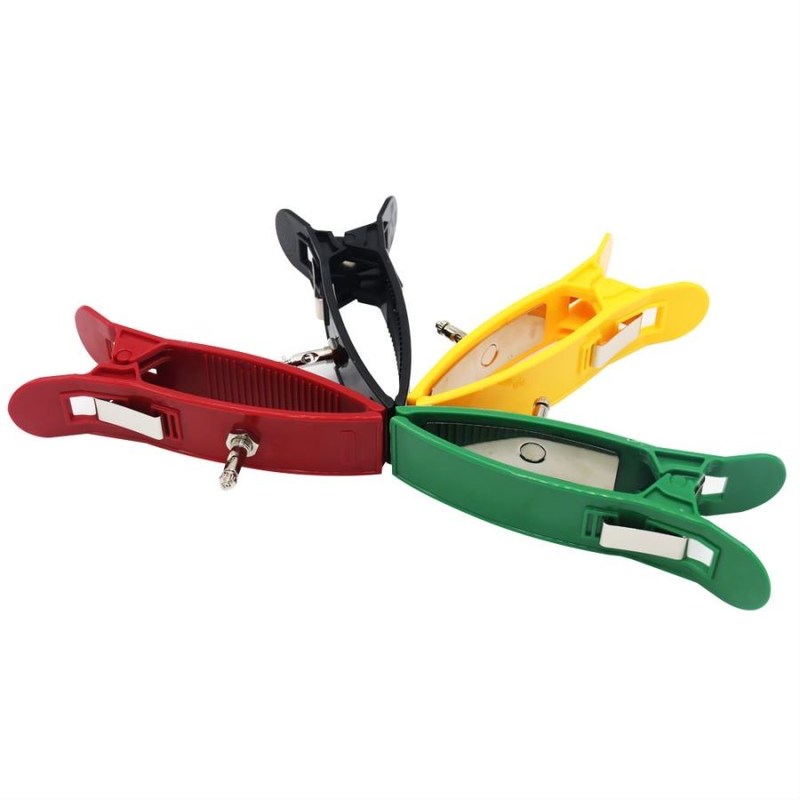 Elektroden EKG EKG-machine accessoires Limb Clamp herbruikbaar Multicolor