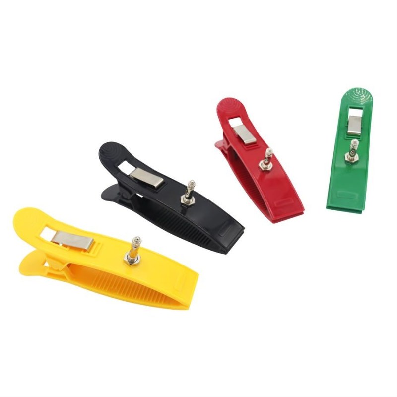 Elektroden EKG EKG-machine accessoires Limb Clamp herbruikbaar Multicolor