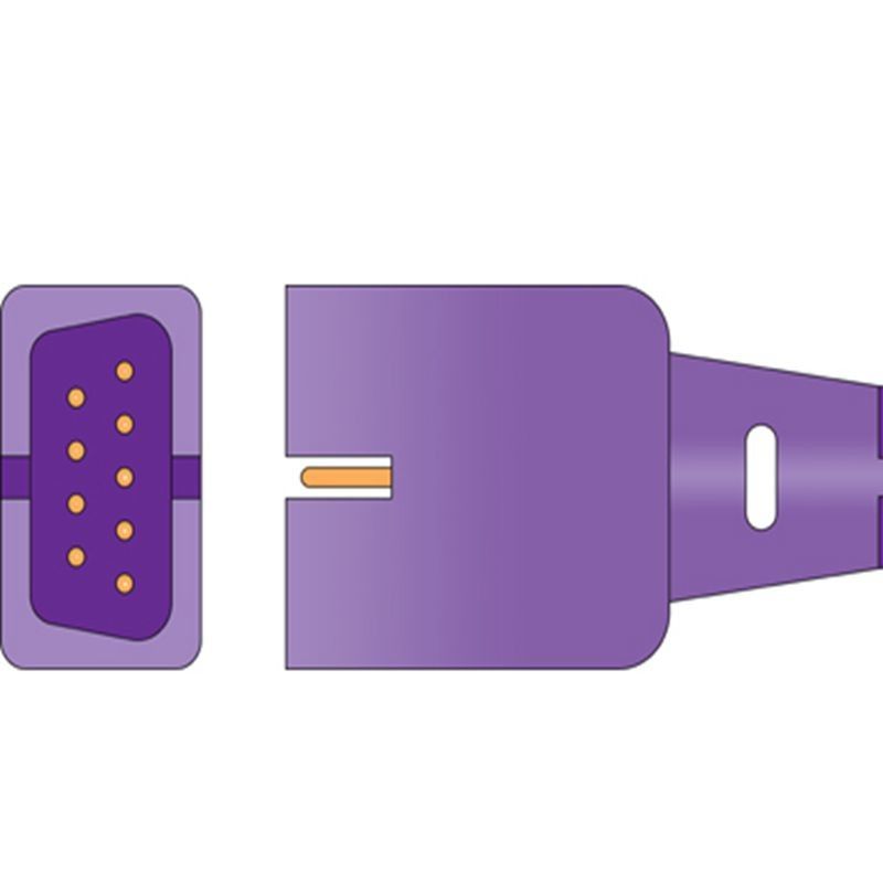 Niet-toxische wegwerp-oximeter sensor, draagbare Nellcor Pediatric Spo2 sensor.