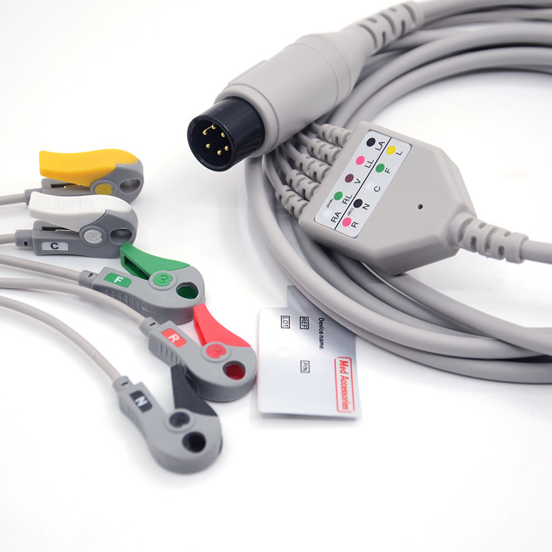 Mindray Draagbare Spo2 Probe Sensor Ronde connector Pulsoximeter kabel