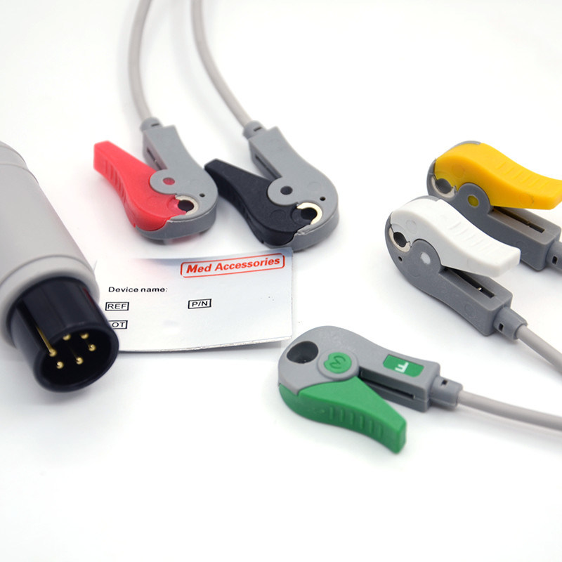 Mindray Draagbare Spo2 Probe Sensor Ronde connector Pulsoximeter kabel