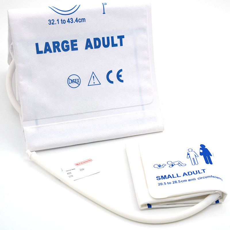 Med Accessoires ISO13485 NIBP manchet herbruikbaar wegwerpmateriaal TPU voor zuigelingen Volwassen