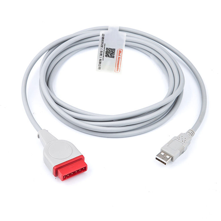 Invasieve bloeddruk IBP Adapter Kabel GE Healthcare Transducer 11 Pin Med Accessoires