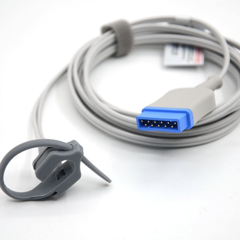 Adult Soft Tip Spo2 Sensor 11 Pin Pulse Oximeter Probe Latexvrij herbruikbaar Neonaten Wrap