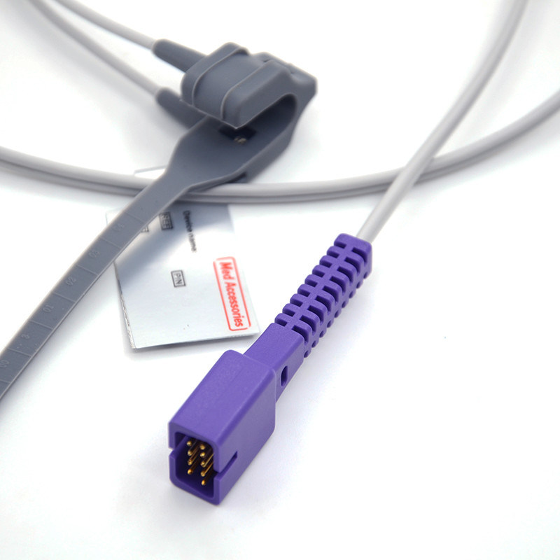 Gebruik voor pasgeborenen Compatibel voor Nellcor herbruikbare Oximeter 9 pin Compatibel Nellcor Spo2 Sensor