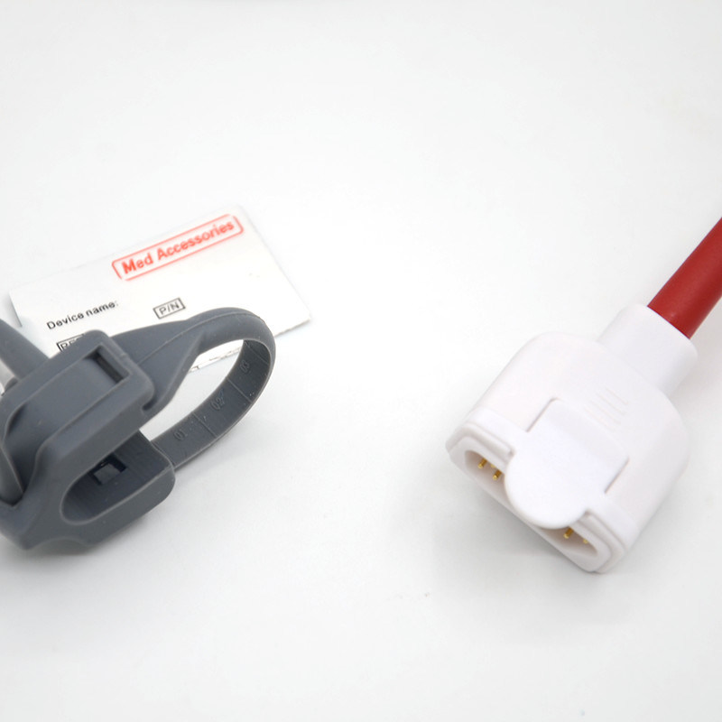Voorbeeld Gratis Warm Verkoop Spo2 Sensor Herbruikbaar Radical-7 Rad-87 Rad-57 Met Compatibele Masim Neonate Wrap SpO2 Sensor