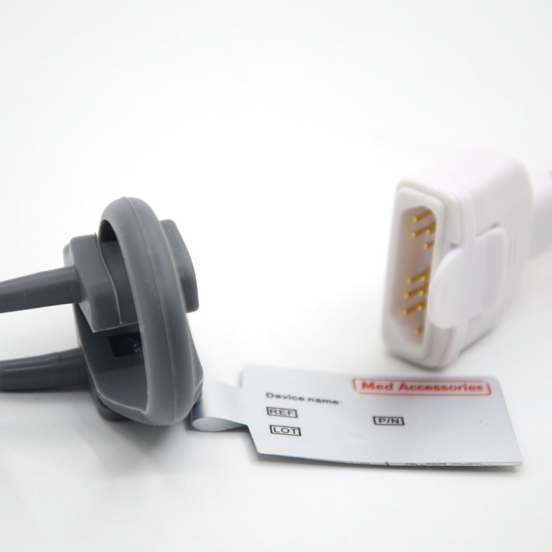 Voorbeeld Gratis Warm Verkoop Spo2 Sensor Herbruikbaar Radical-7 Rad-87 Rad-57 Met Compatibele Masim Neonate Wrap SpO2 Sensor