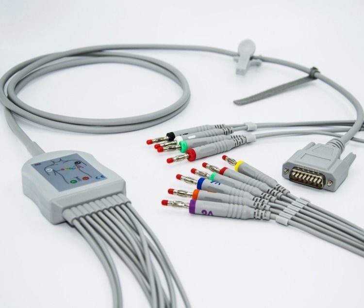 Mortara Banana Plug EKG Kabel Set 3.0 Kabel Diameter voor Patiënt Monitor Accessoire