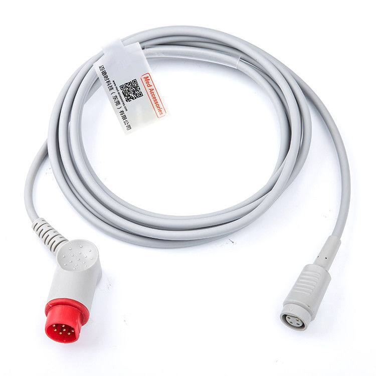 Draagbare IBP-adapterkabel TPU-compatibele Mindray naar MR 12-pin IBP-omvormer