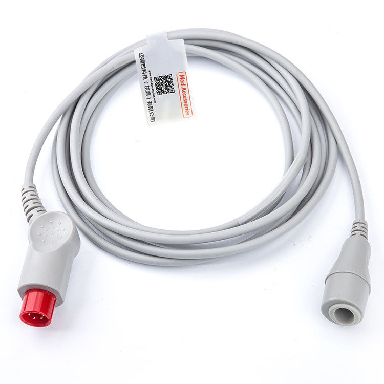 Praktische kabel IBP Compatible Mindray To MX 12 pin Multi Function Grijze kleur