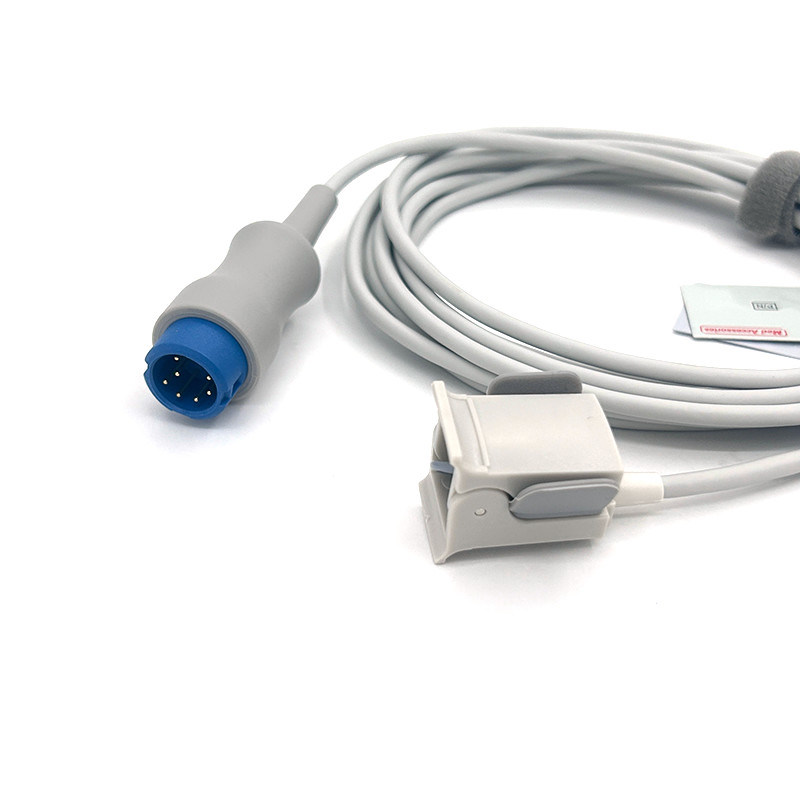 Kindvinger TPU Grijs Spo2 Sensor Cable Single Pack voor alle patiëntsoorten Mindray Certified