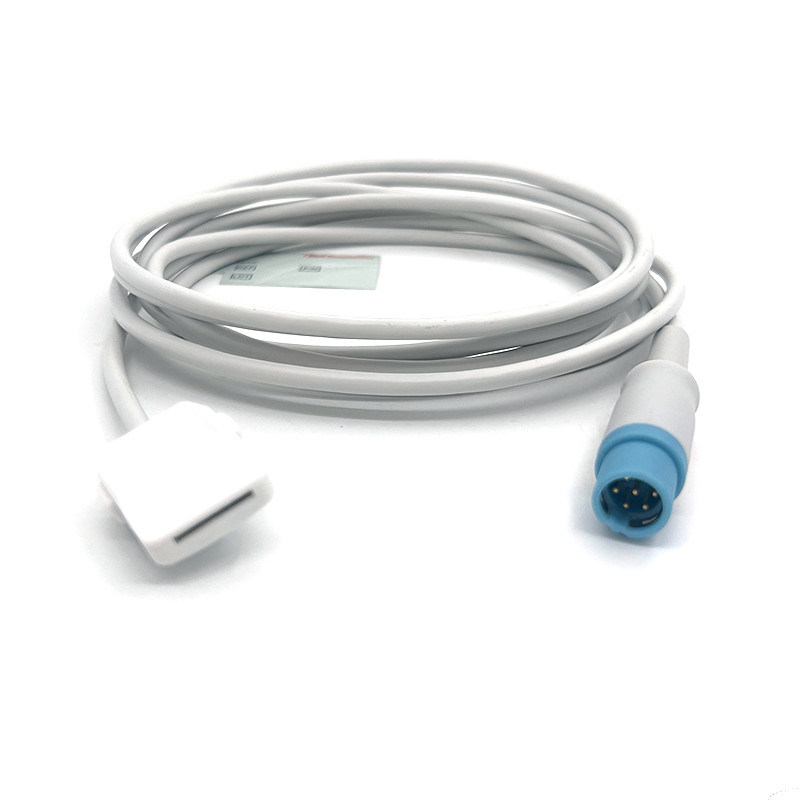 TPU Grijs Spo2 Sensor Cable Single Pack voor alle patiënten voor Masimo 7 Pin To Drager
