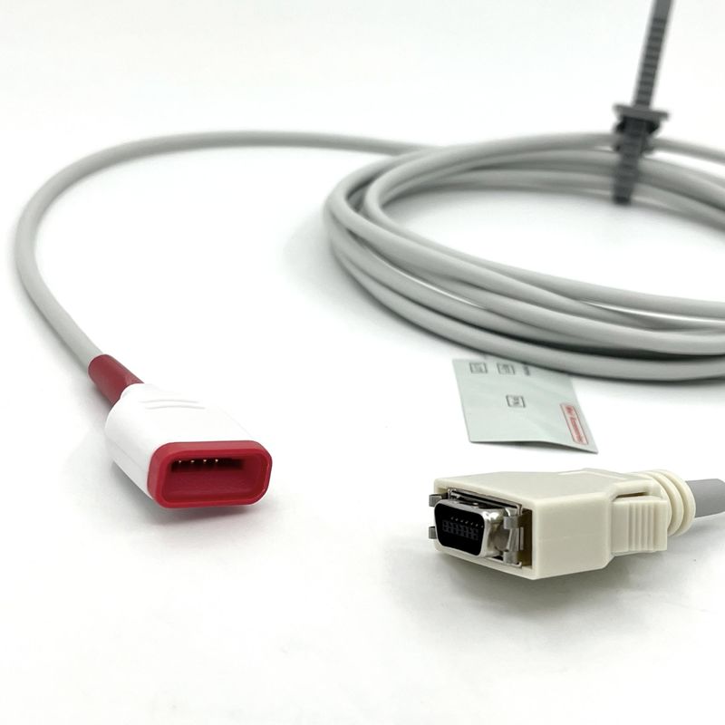 Compatibel met M-Gray TPU SpO2-sensorverlengkabel voor medische monitortoestellen