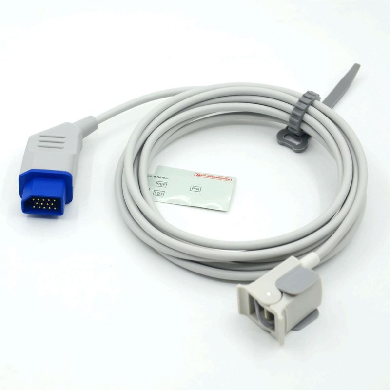 Herbruikbare fabrikant monitor accessoires compatibel Nihon Kohden pediatrische vinger Spo2 herbruikbare sensor 14 pins
