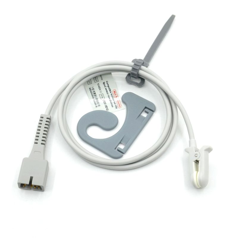 Vervaardigers Monitor Accessoires Herbruikbaar Compatibel Nellcor PM-50,PM-60 NPB 40 7Pin Ear Clip SpO2 Sensor