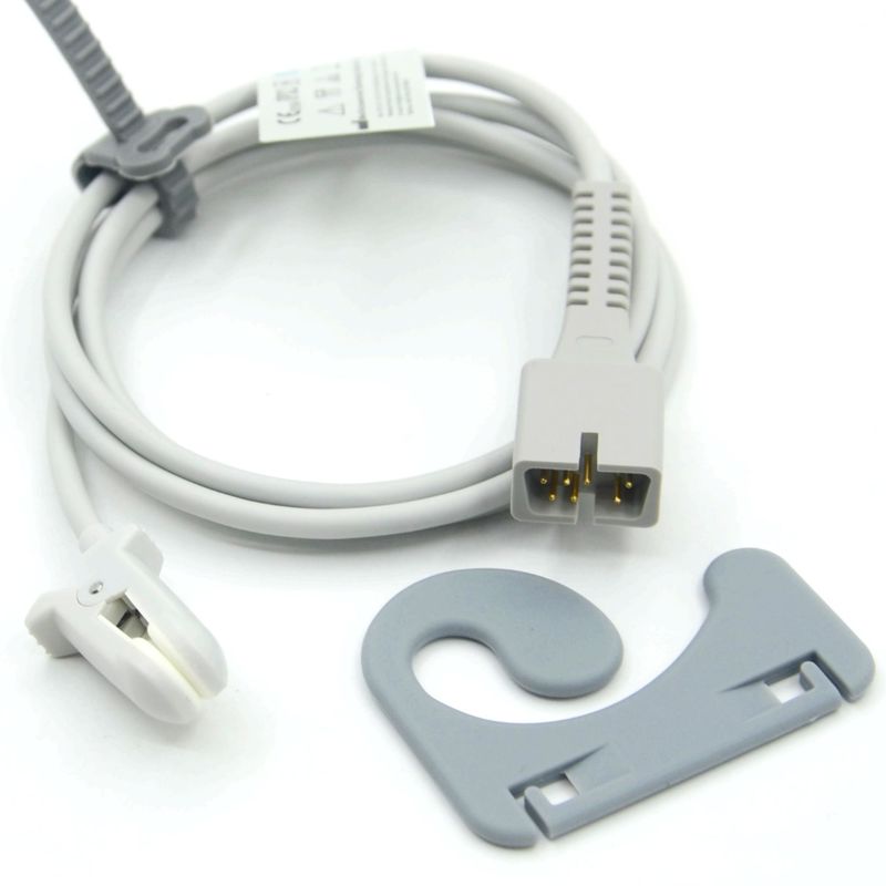 Vervaardigers Monitor Accessoires Herbruikbaar Compatibel Nellcor PM-50,PM-60 NPB 40 7Pin Ear Clip SpO2 Sensor