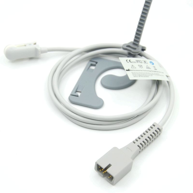 Vervaardigers Monitor Accessoires Herbruikbaar Compatibel Nellcor PM-50,PM-60 NPB 40 7Pin Ear Clip SpO2 Sensor