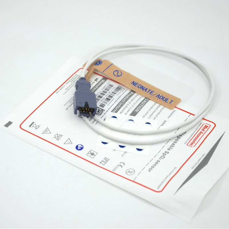Leverancier van medische accessoires Compatibel Masim 2329 Neonataal/ Volwassen 9-pins Wegwerp SpO2-sensor