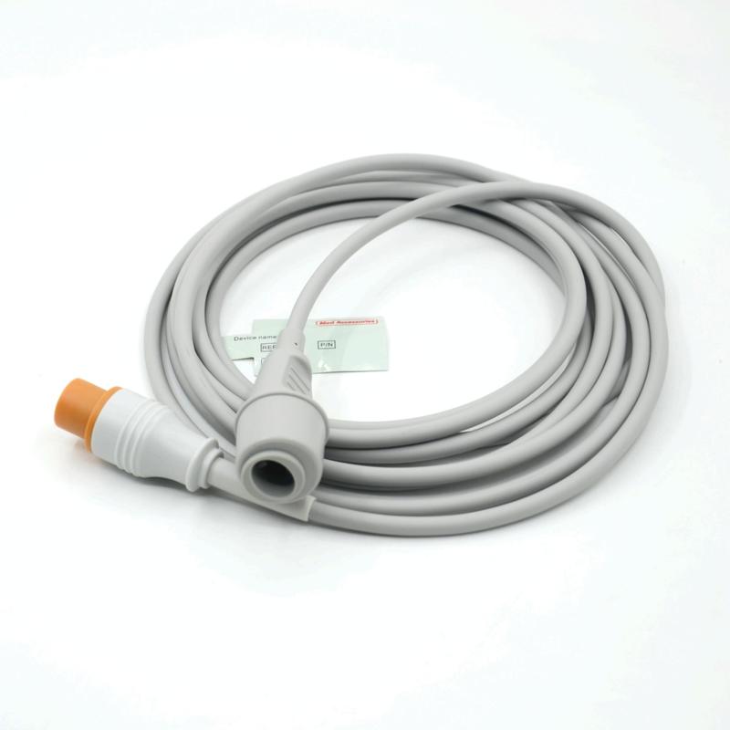 Medische monitor accessoire Praktische grijze kleur Compatibel Fukuda tot Edward Multi Function IBP kabel