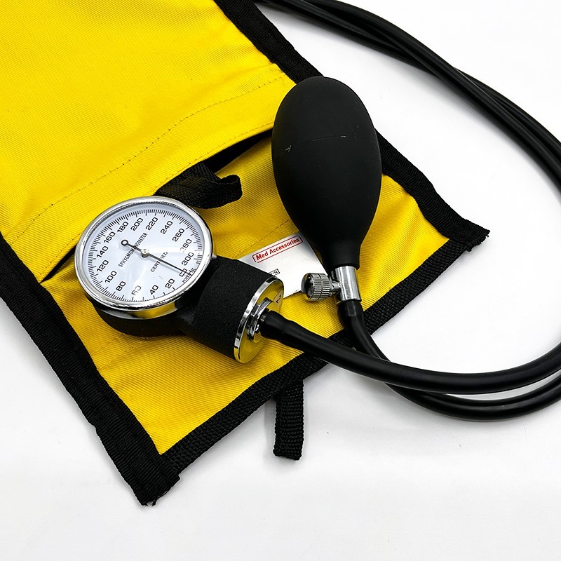 Ziekenhuisaccessoires TPU Herbruikbare Handmatige Druk-infuuszak met Aneroid-drukmeter Drukinfuuszak