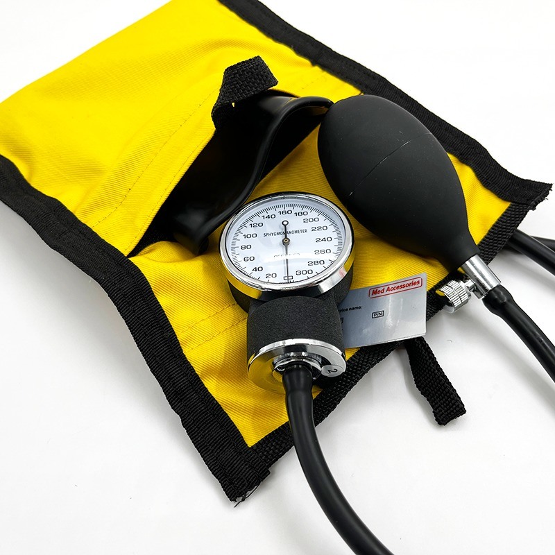 Ziekenhuisaccessoires TPU Herbruikbare Handmatige Druk-infuuszak met Aneroid-drukmeter Drukinfuuszak