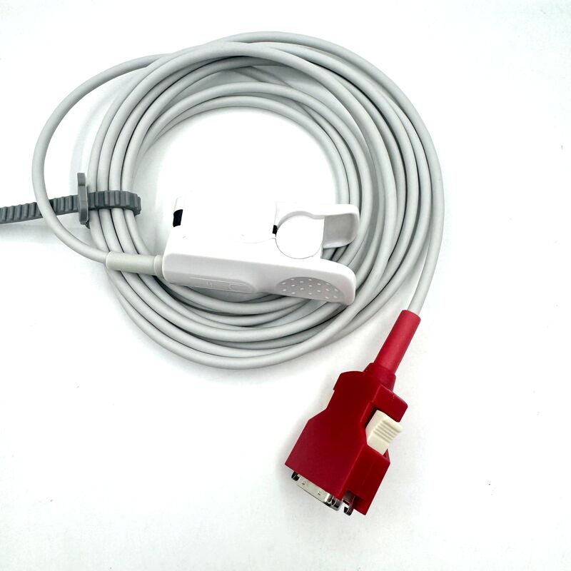 Hoogwaardige medische accessoires medische monitor accessoires herbruikbare volwassene clip sensor compatibel Masi medische verbruiksartikelen CE klasse