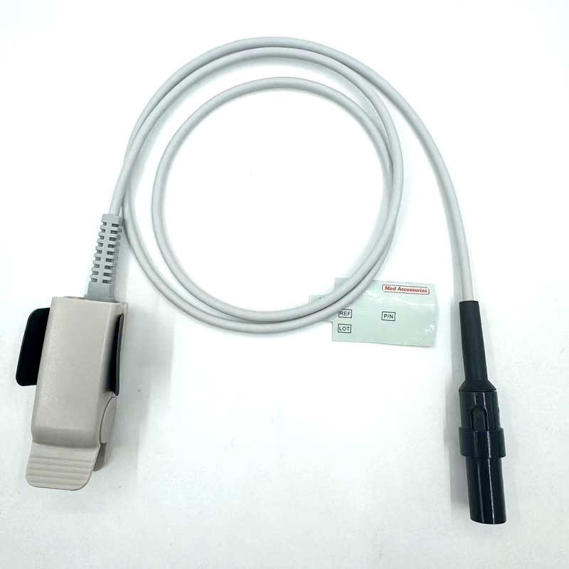 Hoge kwaliteit fabrikant medische monitoraccessoires herbruikbare volwassen clip SpO2-sensor compatibel GE