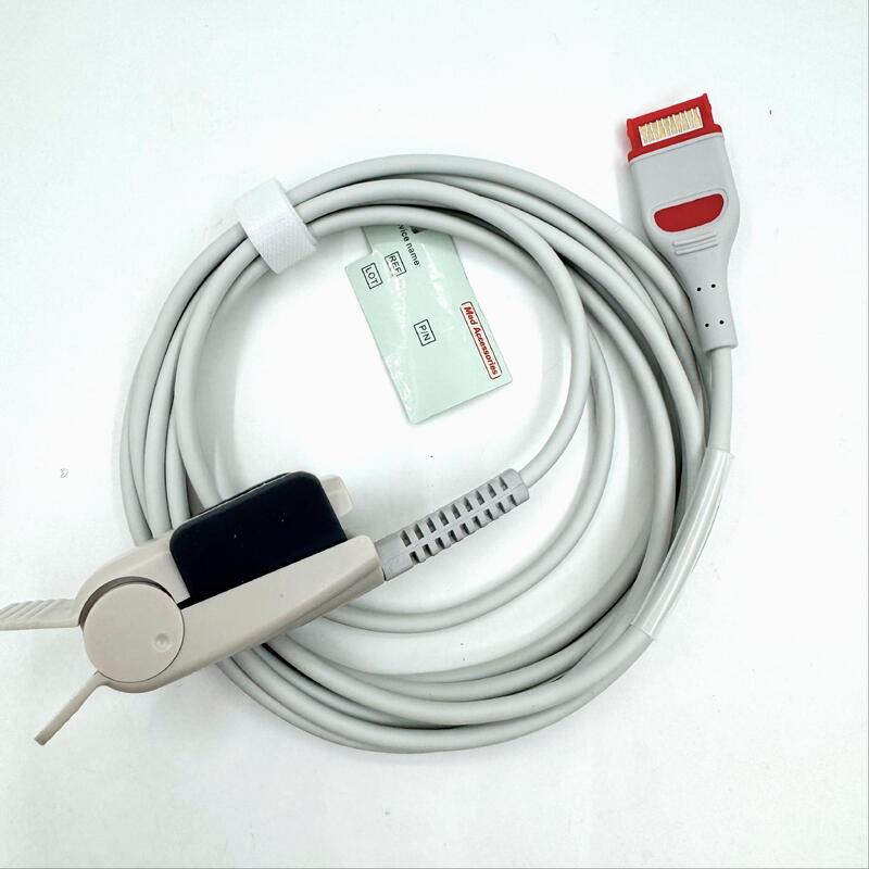 Hoogwaardige medische accessoires medische monitor accessoires herbruikbare volwassen zachte SpO2 sensor compatibel RAD-97 Spo2 sensor